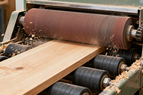 橡胶滚轮应用于木材加工行业